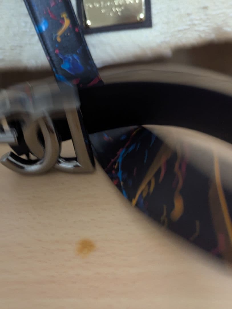 ドルチェアンドガッバーナ　スプラッシュPaintingベルトSize90