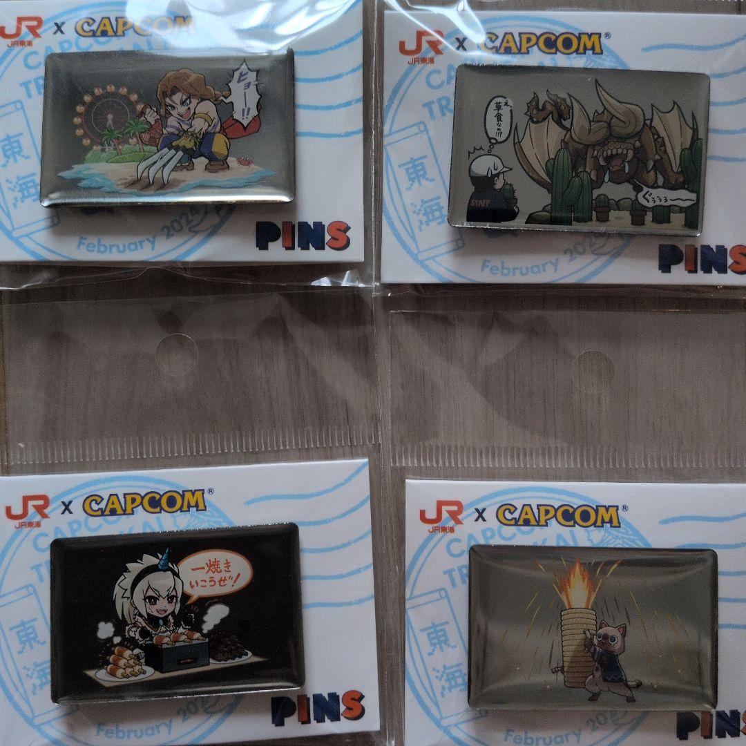 10個セット】未開封品 JR東海 カプ旅 ストリートファイター6 ピンズセット 10個セット】未開封品 JR東海 カプ旅 ストリートファイター6 ピンズセット