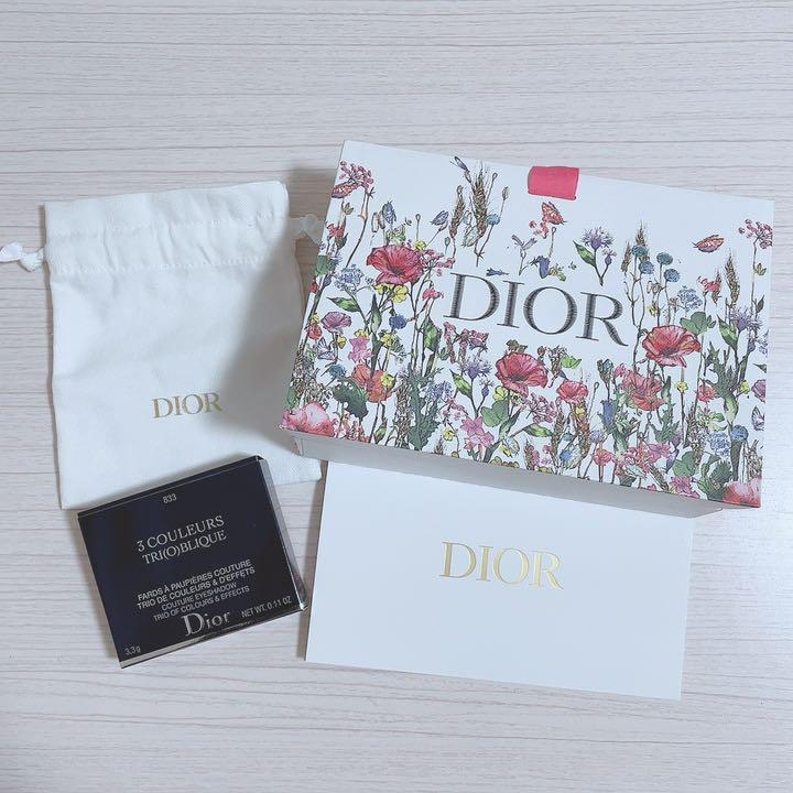 10%OFF ディオール スプリングコレクション トリオブリックパレット #833 TQkK5-m18834743786 定番即納