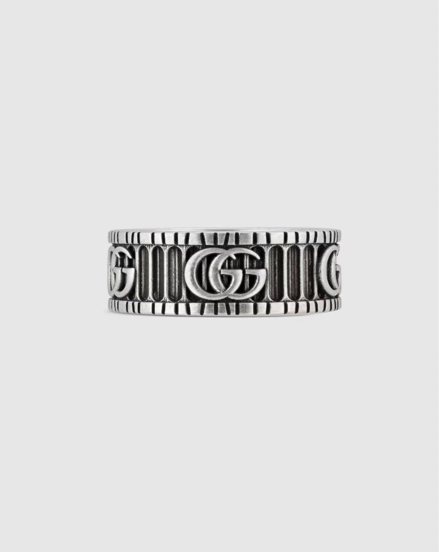 GUCCI ダブルG シルバー リング