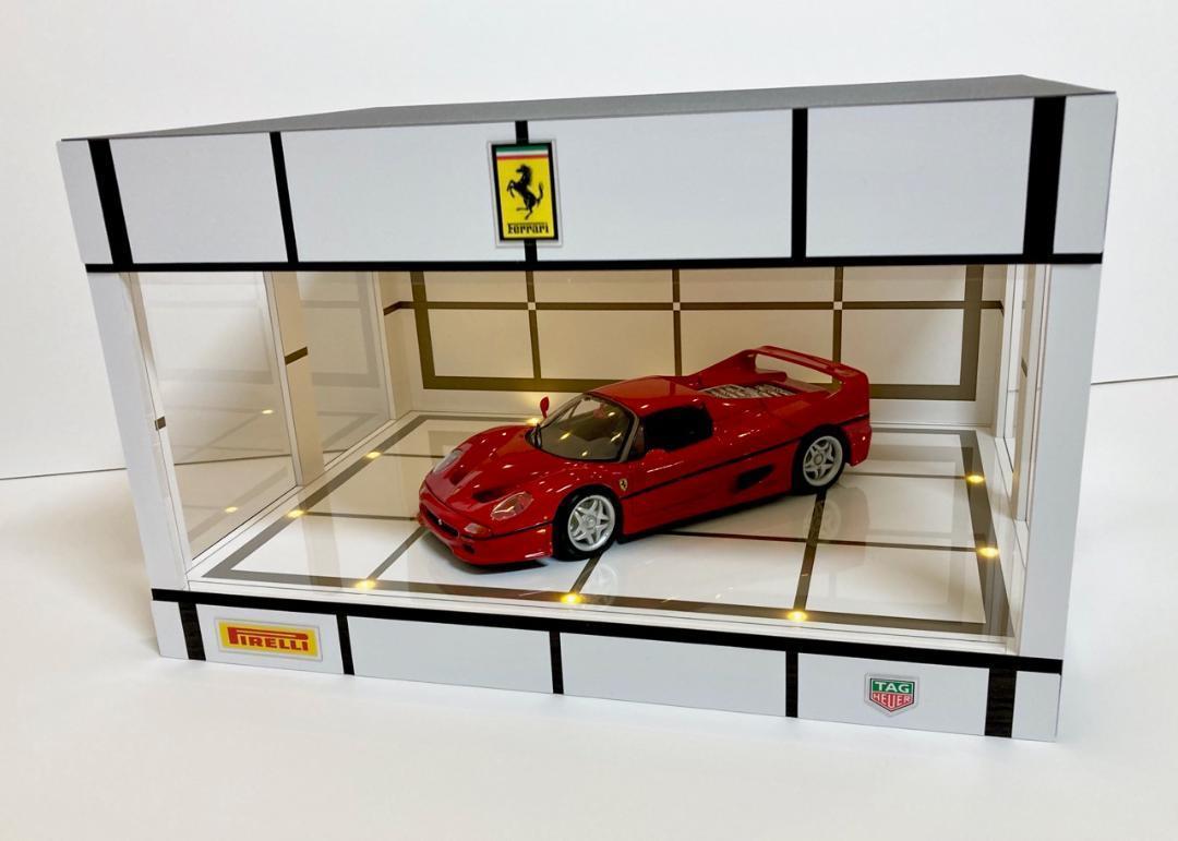 春夏新作 USB電源・ 1/18展示可・SWH&BK・ディスプレーBOX/ネオジオラマ ミニカー
