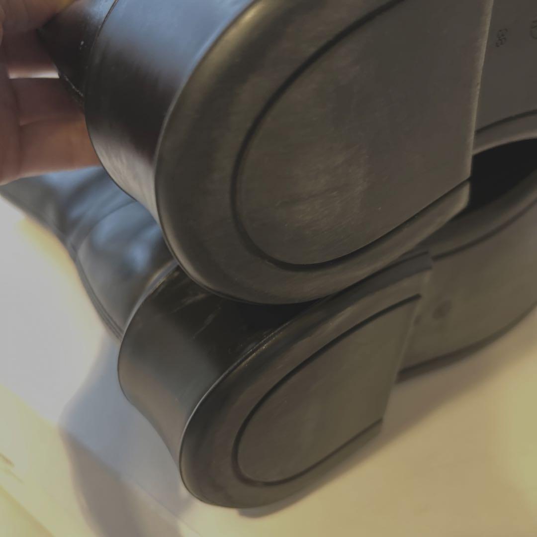 THE ROW ZIPPED BOOT 1 黒 レザーブーツ 38