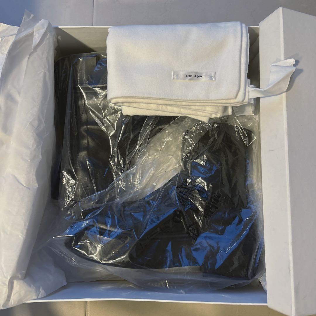 THE ROW ZIPPED BOOT 1 黒 レザーブーツ 38