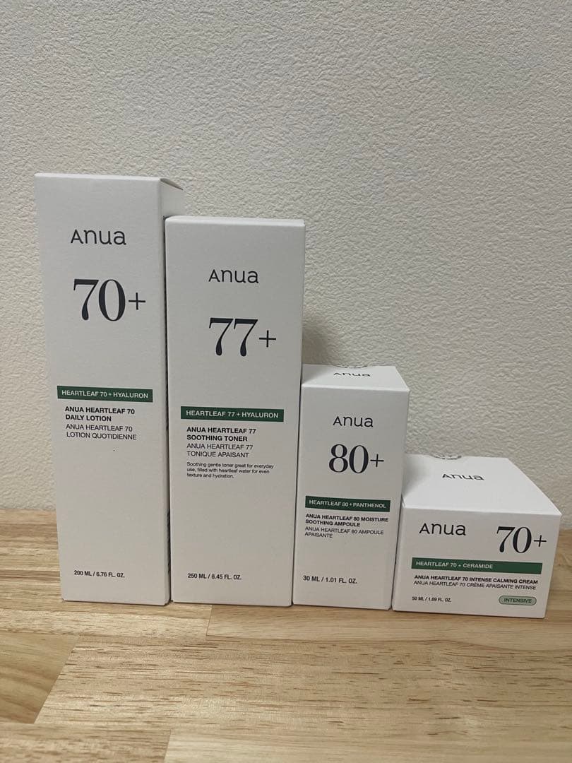 Anua いろどり実る森の奏セット 3 heartleaf パック