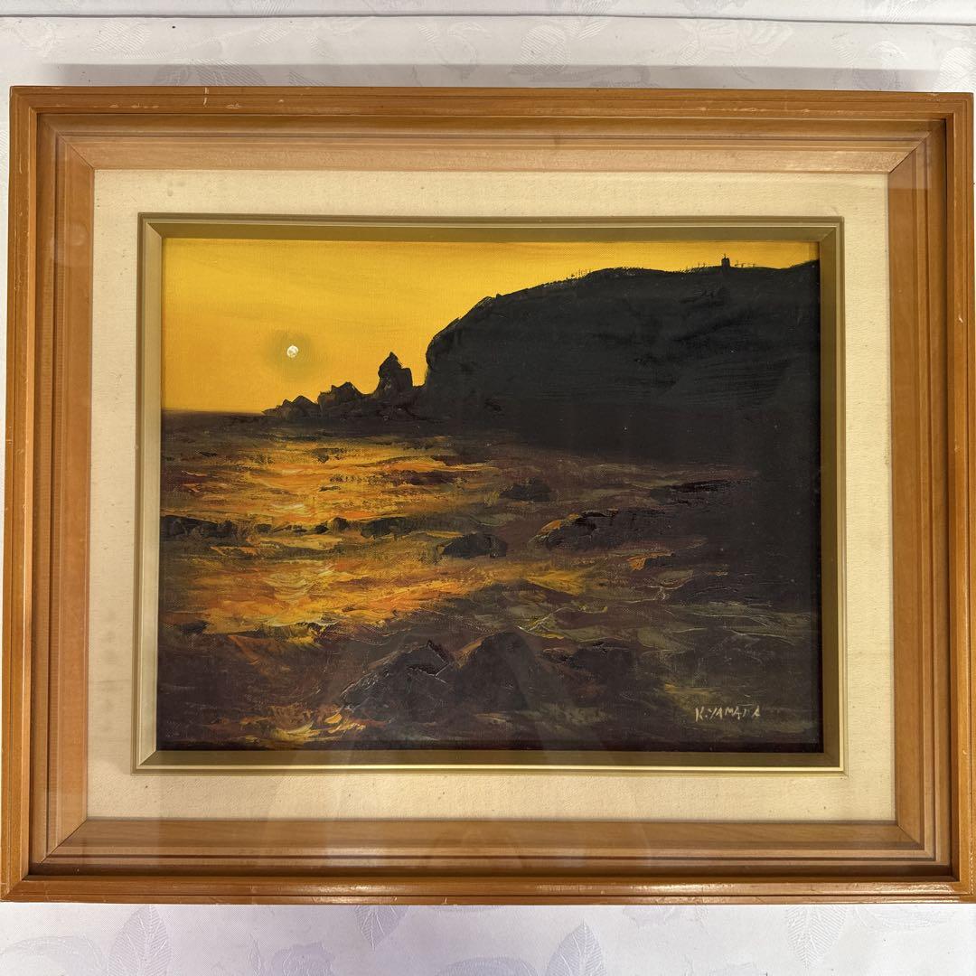 山水風景画 大型油彩画 5b0d4bdfd6eeb834ffb76e0d12a484