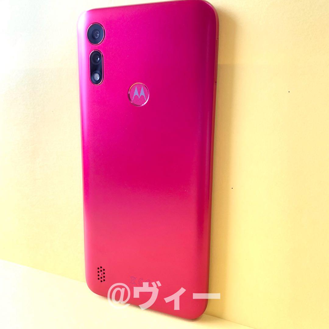 MOTOROLA moto e6s ピンク SIMフリー スマホ本体 ピンク