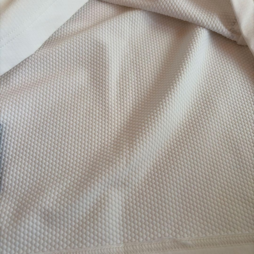 TFW49 長袖ポロシャツ ホワイト/グレー TFW49 長袖ポロシャツ ホワイト/グレー