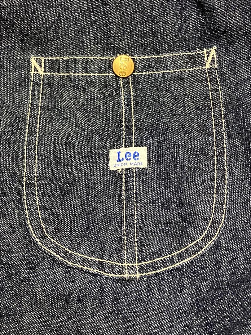 Lee デニムカバーオール濃紺美品