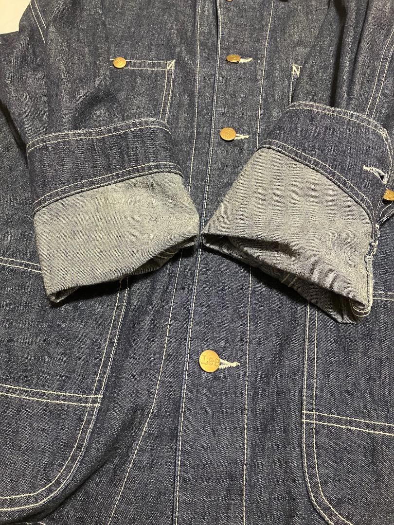 Lee デニムカバーオール濃紺美品
