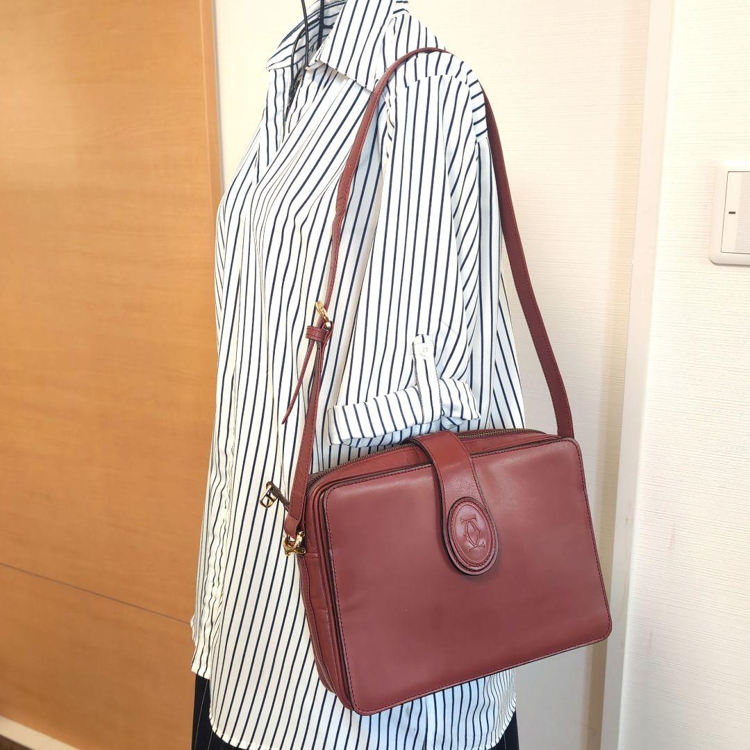 ✨希少✨美品✨　カルティエ　Cartier　ショルダーバッグ　ビンテージ