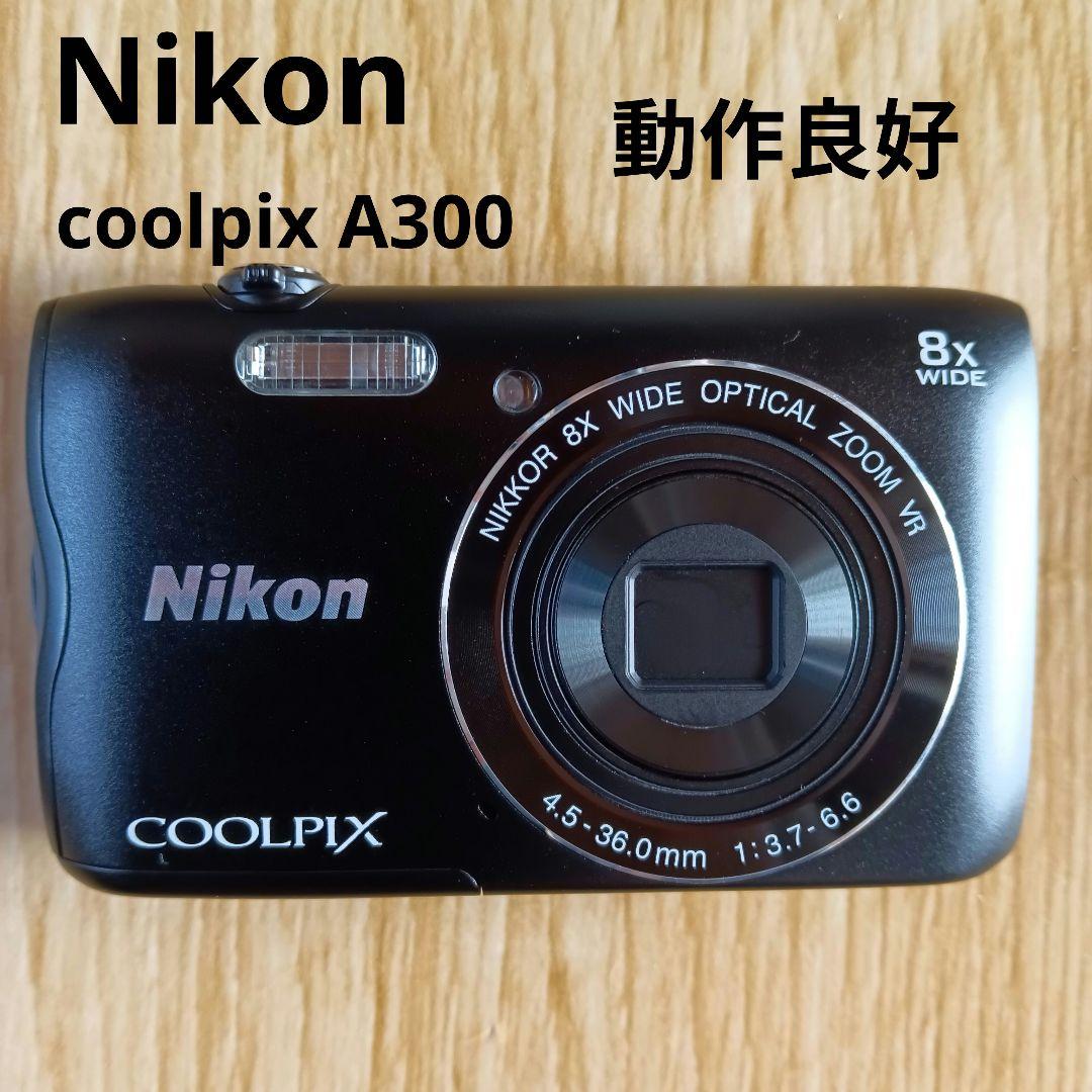 動作良好 Nikon coolpix A300 Wi-Fi デジカメ デジタルカメラ
