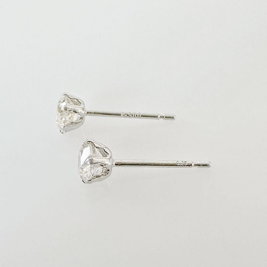 今回の数量限定分で終了です！Pt 天然ダイヤモンド0.40ct 6本爪ピアス 今回の数量限定分で終了です Pt 天然ダイヤモンド0 40ct 6本爪