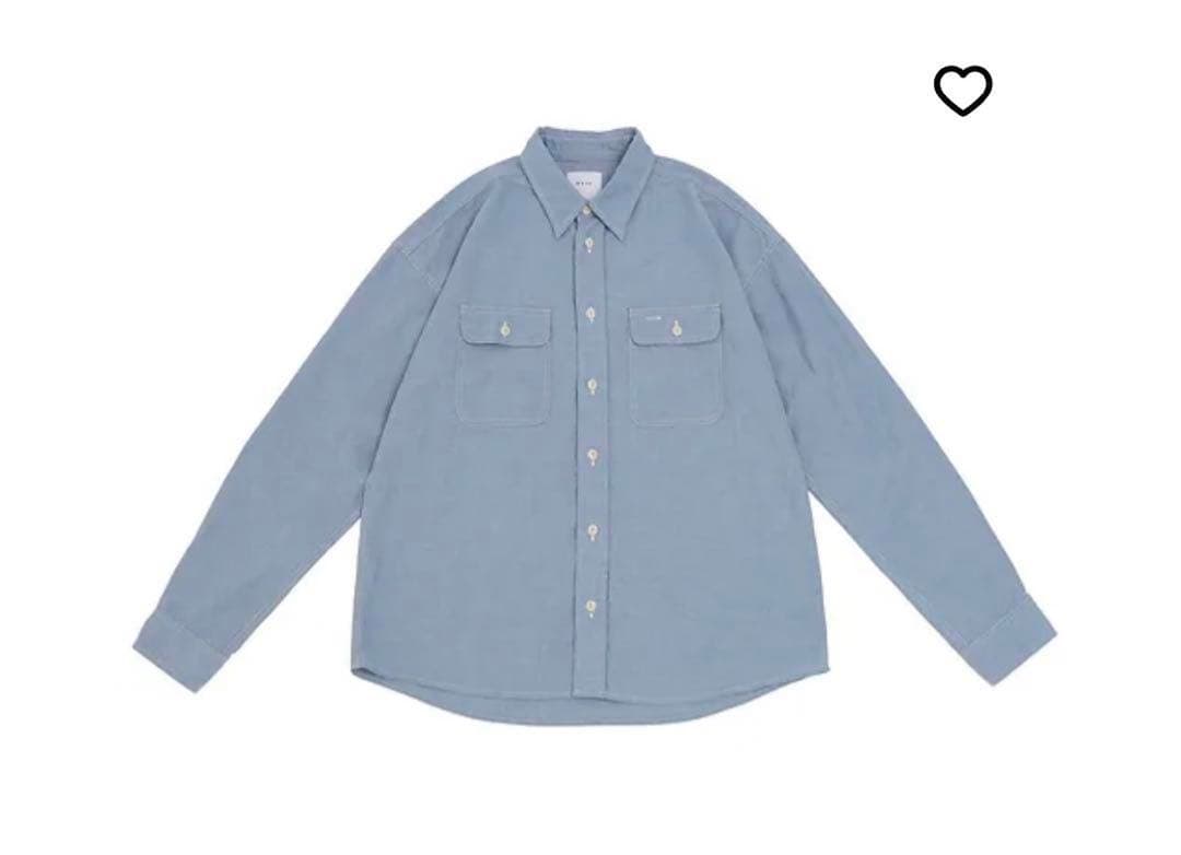 KAJA ダンガリーシャツ シャンブレー デニム