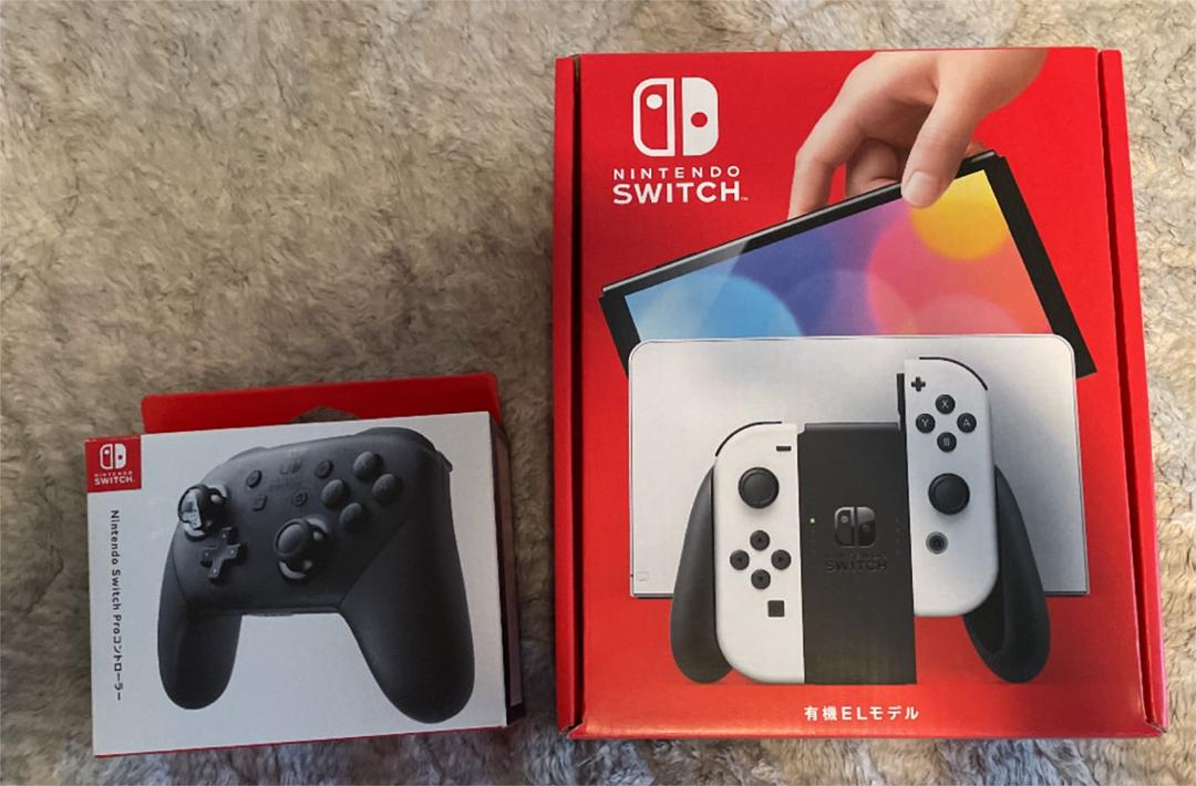46%割引ホワイト系品数豊富! Nintendo Switch 有機ELモデル 美品