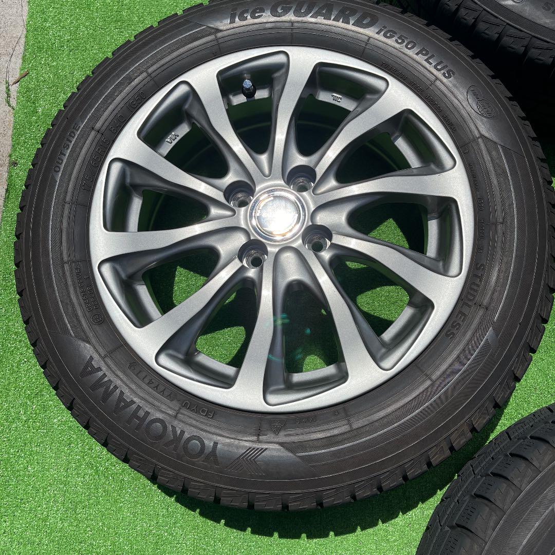 S様専用 YOKOHAMA iG50 175/65R15 4本アルミセット