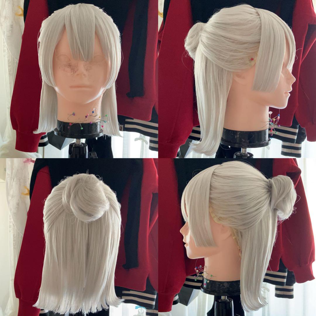 完成ウィッグ　コスプレ　セット済み　弦月藤士郎