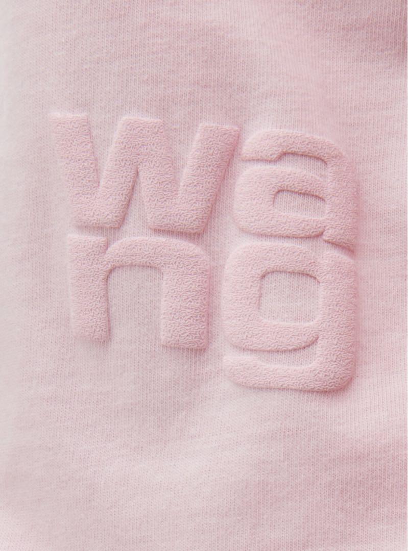alexander wang パフロゴ tシャツ