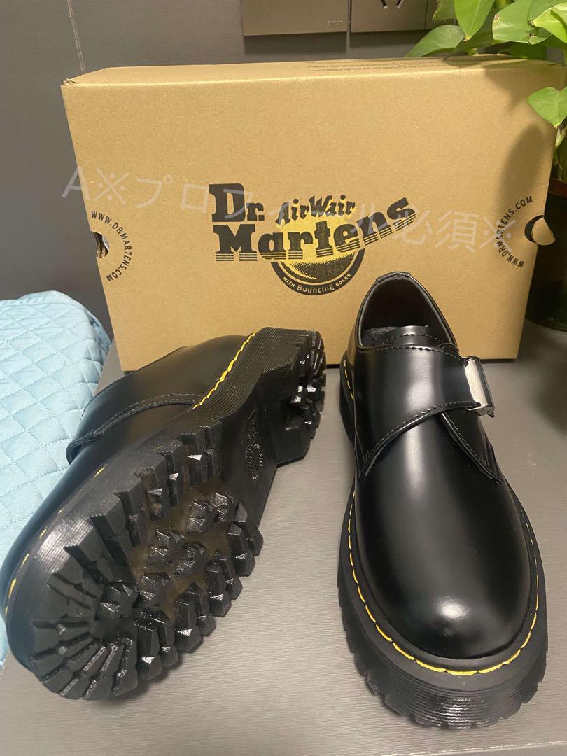Dr. Martens ブラック ローファー 厚底