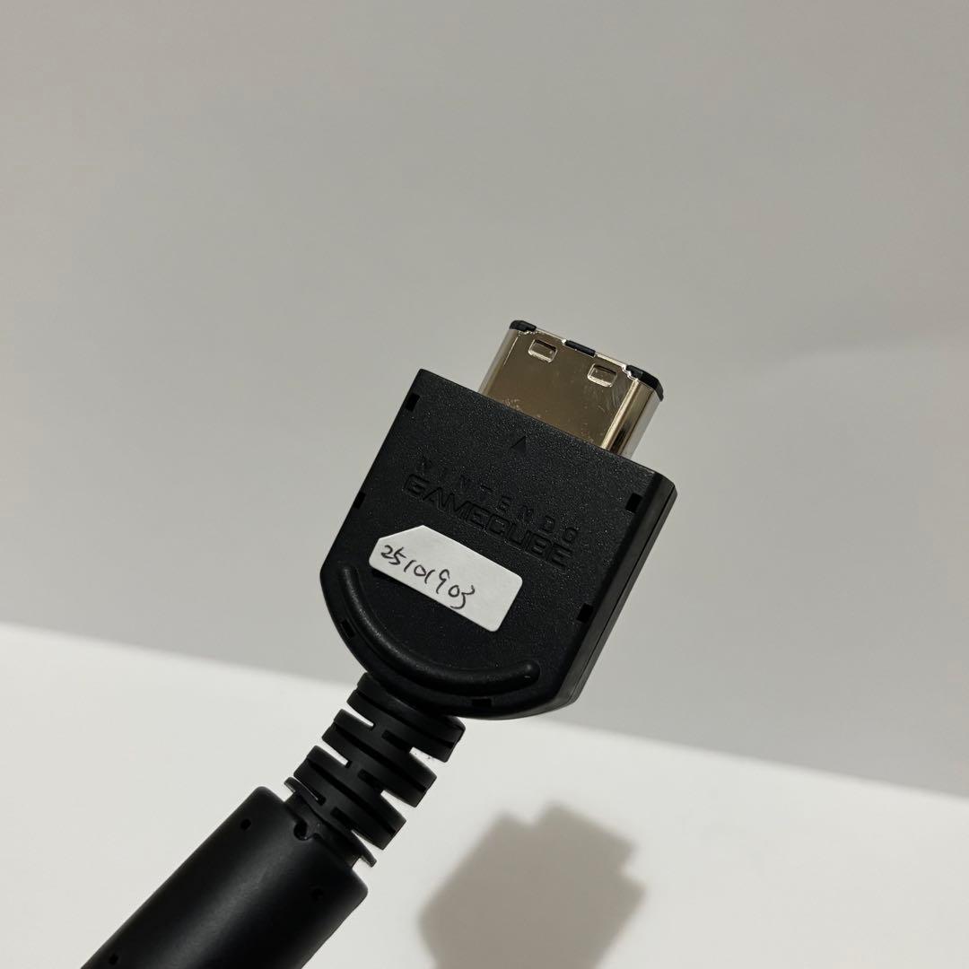 ゲームキューブ D端子ビデオケーブルやや傷や汚れあり