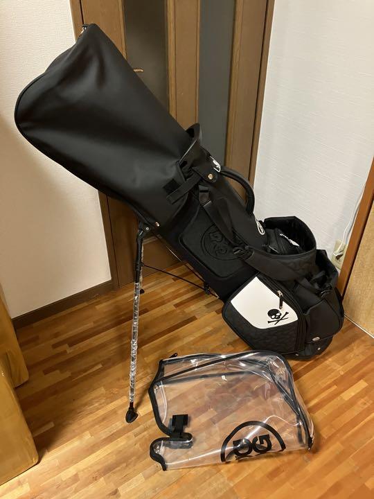 ラスト 美品 ジーフォア キャディバッグ ブラック G F0RE ラスト 美品 ジーフォア キャディバッグ ブラック G F0RE
