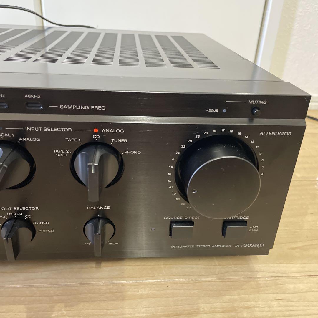 送料無料 SONY プリメインアンプ TA-F303ESD 通電確認済