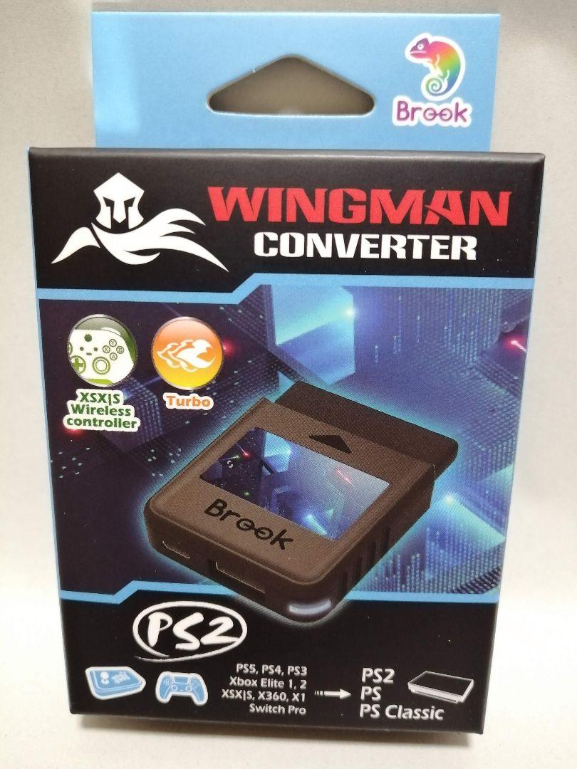 【限定価格】Brook Wingman PS2 ウィングマンPS2 コンバーター