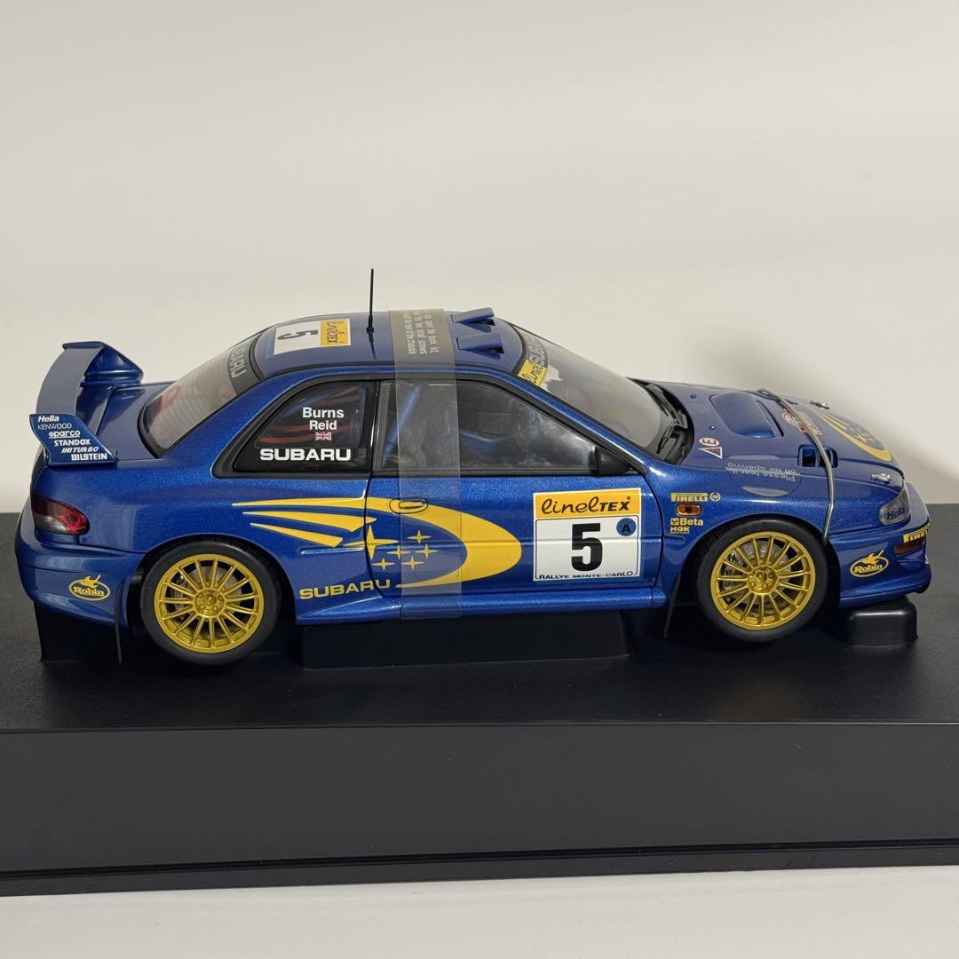 オートアート 1/18 スバル インプレッサ WRC #5 モンテカルロラリー