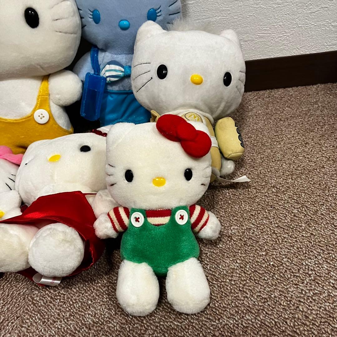 サンリオ ハローキティ ぬいぐるみ まとめ売り 9体セット - メルカリ