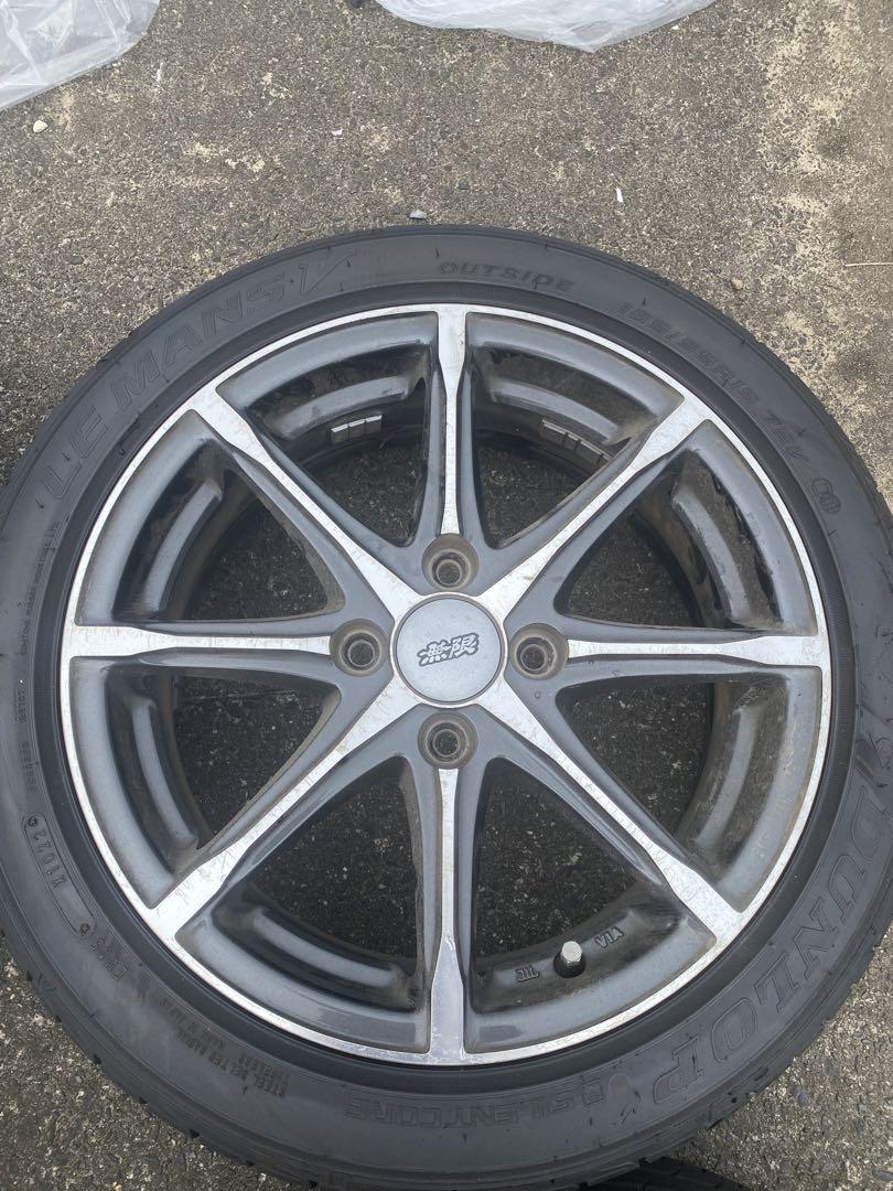 無限ホイール　S660 ホンダ　15インチ／16インチ　流用など