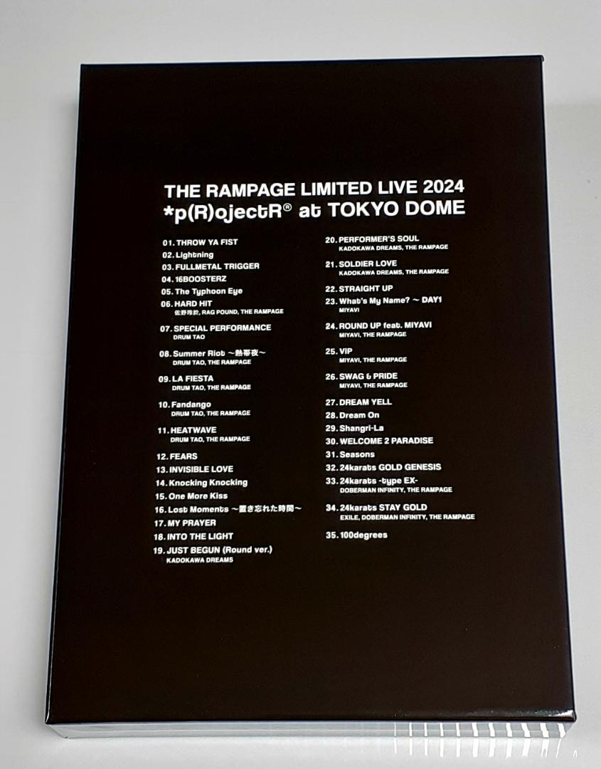 ミュージック THE RAMPAGE LIMITED LIVE 2024 DVD