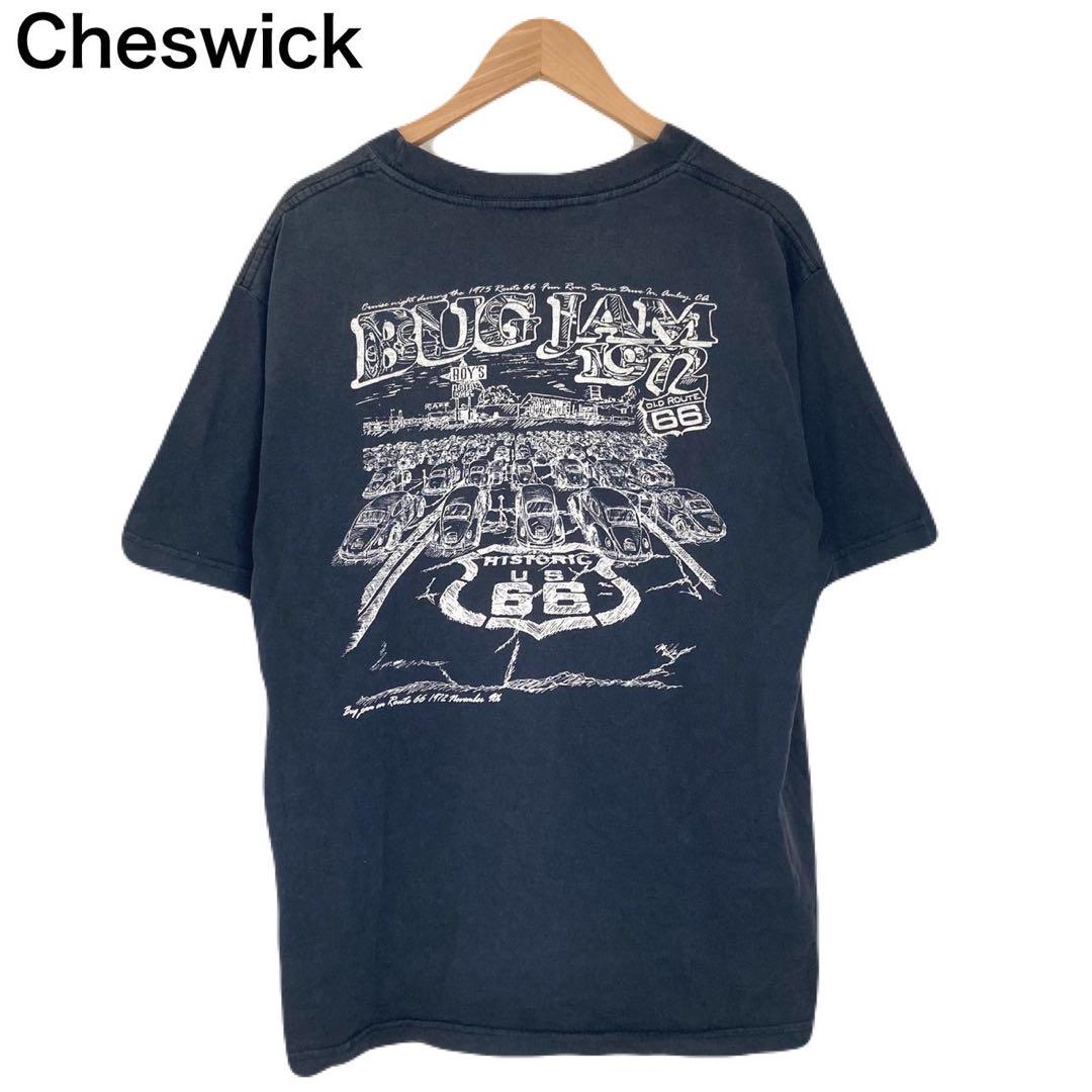 CHESWICK　Tシャツ　アメリカ製　BUG JAM　1972　ブラック　半袖