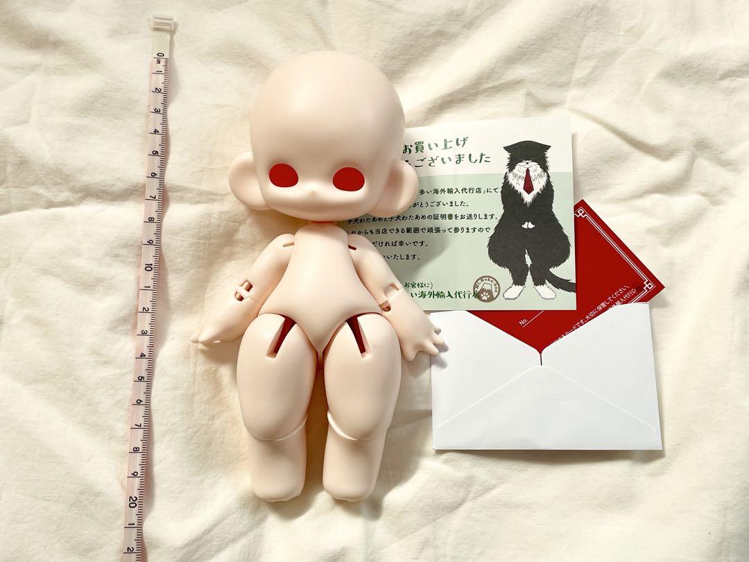 キャスト版大きな子犬わたあめ　20cm ノーメイク　白肌　猫店