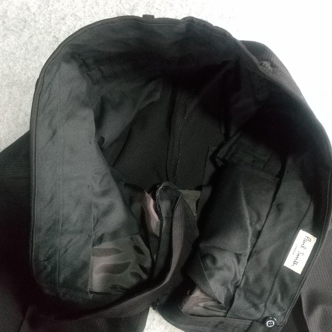 美品 ポールスミス スーツ 3ピース ビジネス 3ボタン 高級生地