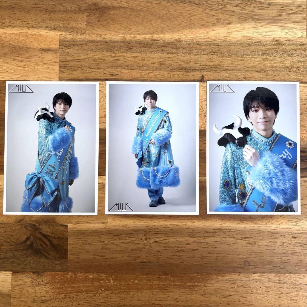 Amazon.co.jp: M!LK 塩﨑太智 生写真 直筆サイン セット