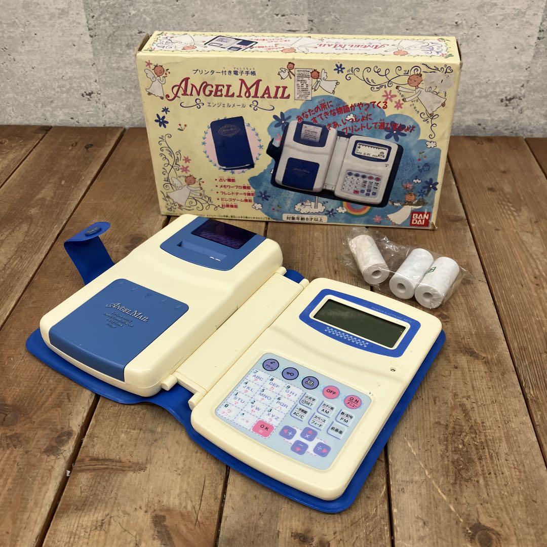 バンダイ 当時物 プリンター付き 手帳型 エンジェルメール おもちゃ 玩具