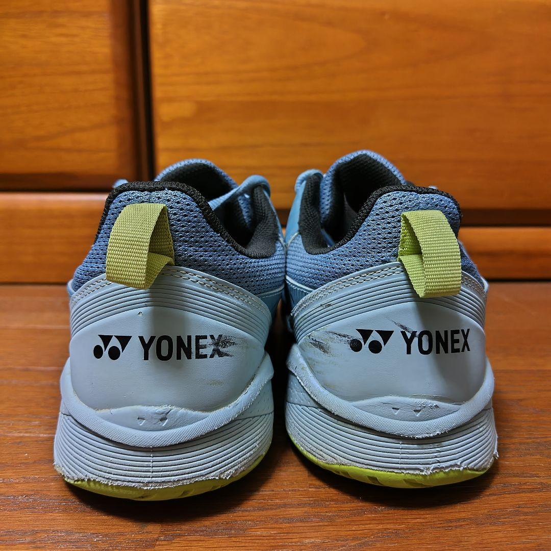 YONEX ヨネックステニスシューズ 水色 27cm - メルカリ