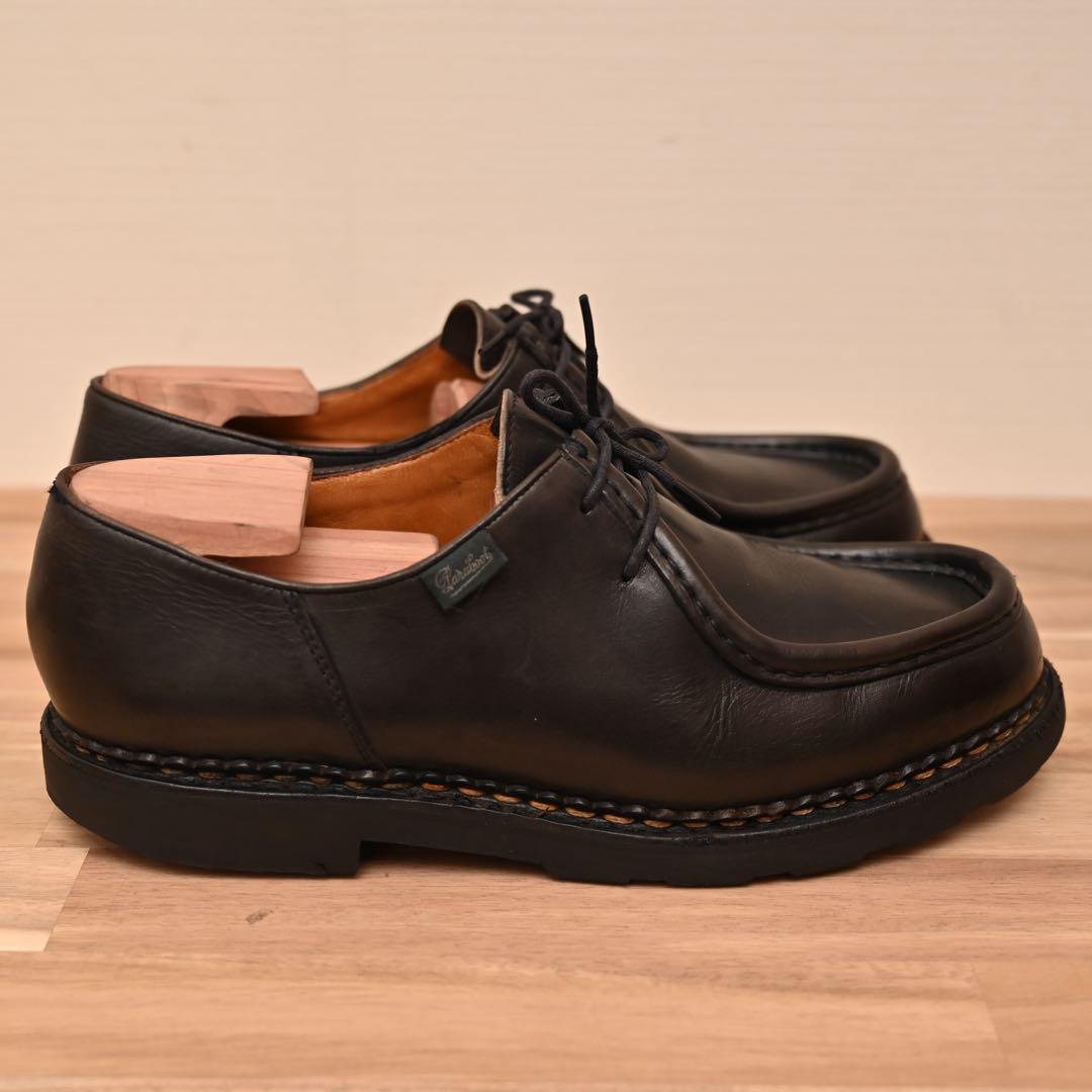 新品入荷 paraboot パラブーツ や*ん様 ミカエル 袋付 黒 26.5 401/2 靴
