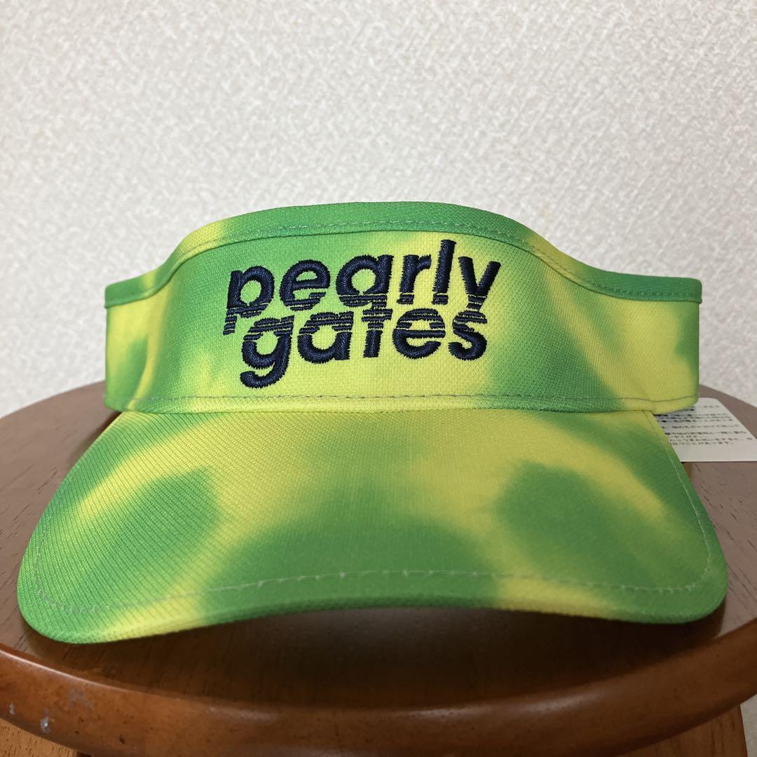 【未着用】 パーリーゲイツ PEARLY GATES バイザー タグ付き