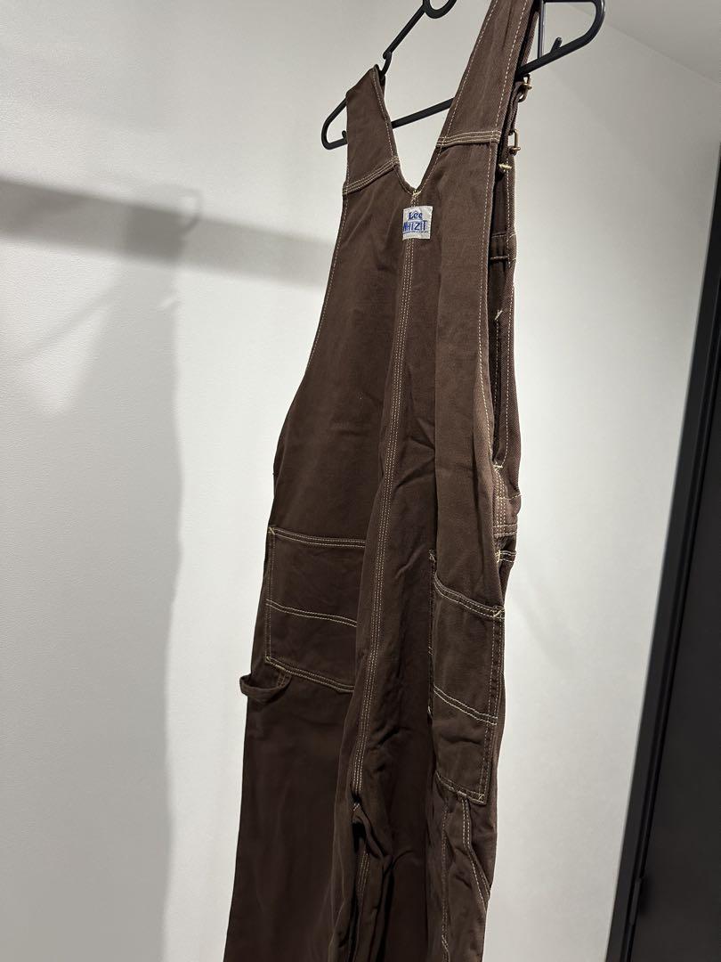 アリシアスタンLeeコラボブラウンサロペット ALEXIA STAM×Lee Whizit Overall Brown S