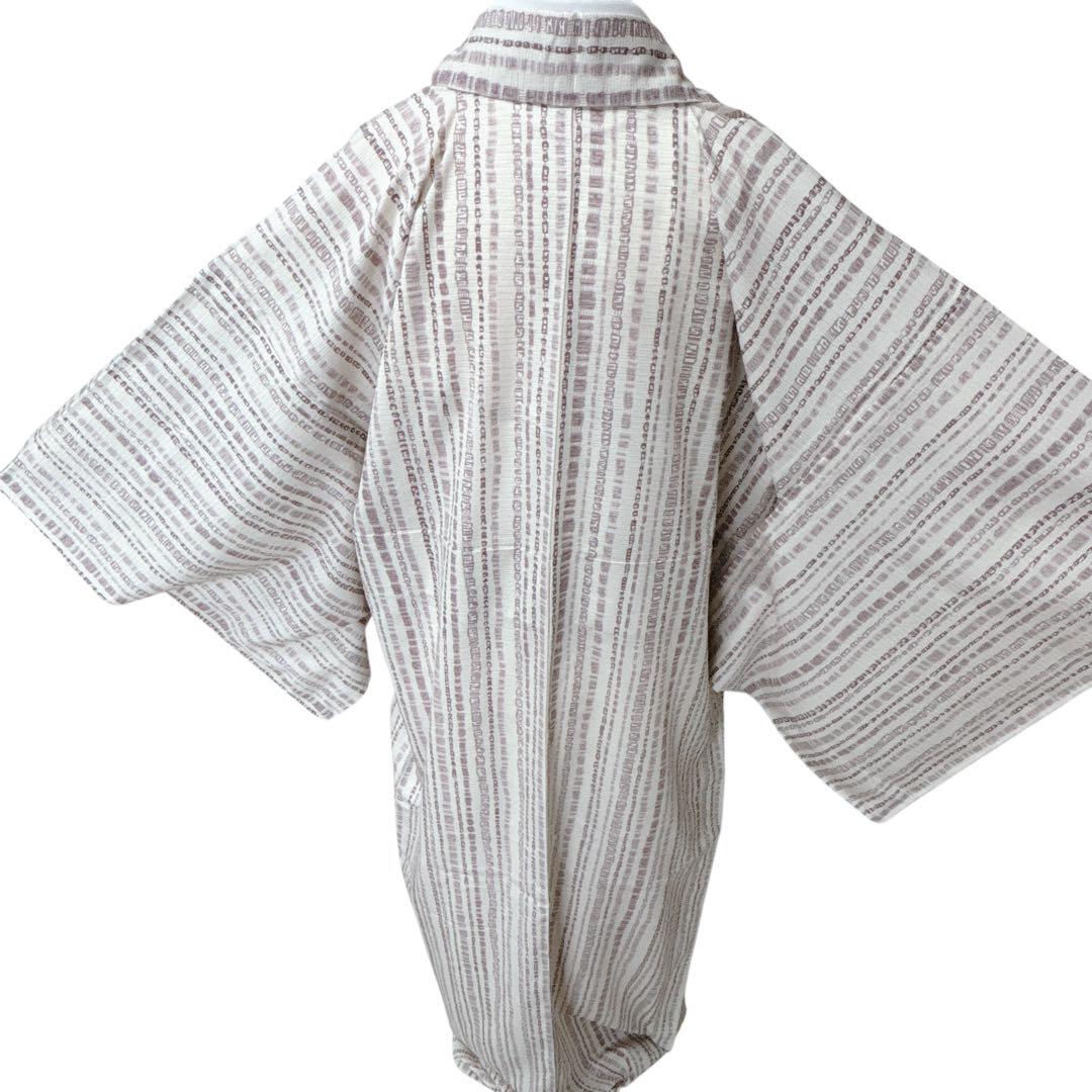 A63愛華 洗える夏着物 単衣小紋 美品 トールサイズ - メルカリ