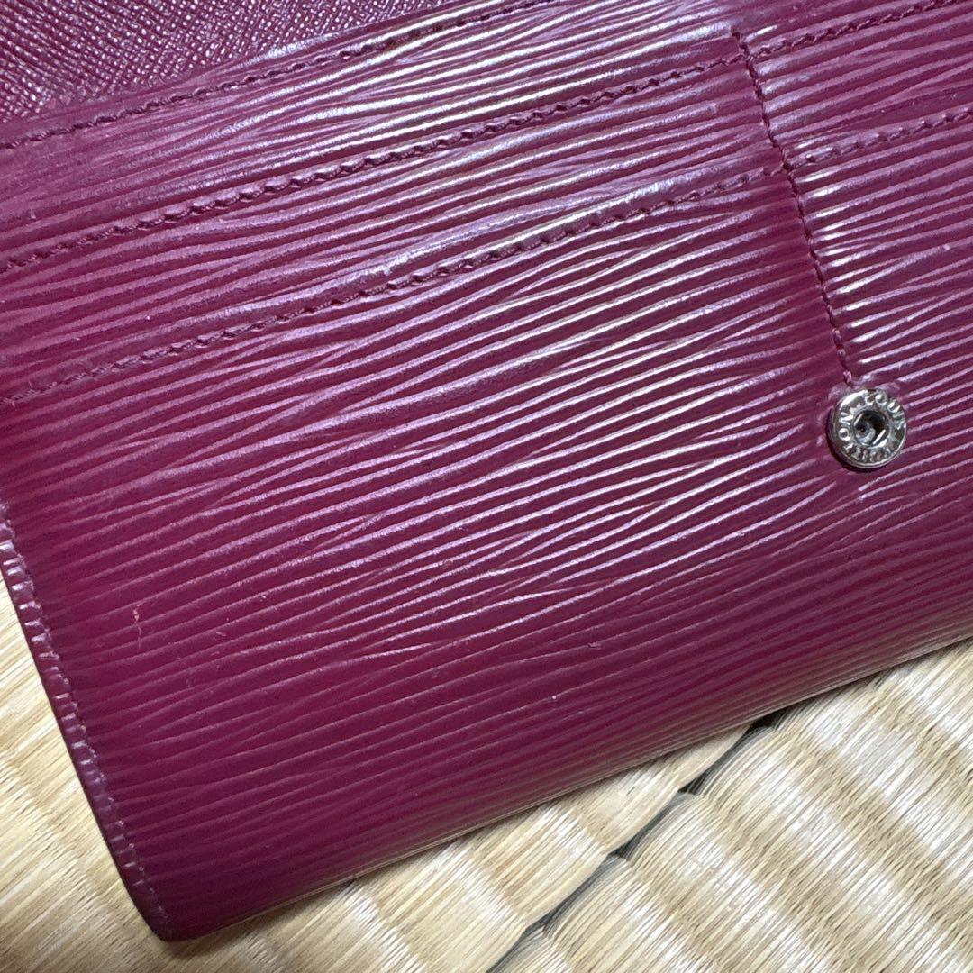 LOUIS VUITTON 長財布 ワインレッド
