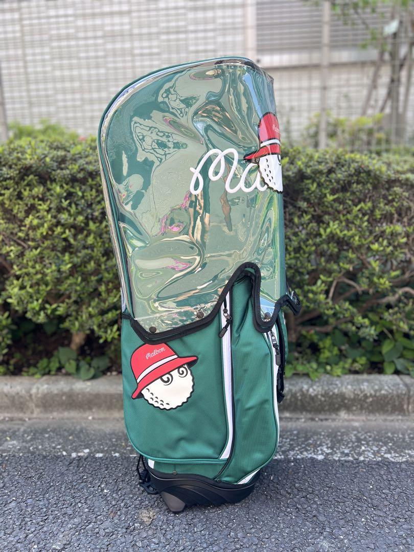 【即発送】Malbon マルボンゴルフ キャディバッグ 緑スタンド式ゴルフバッグ