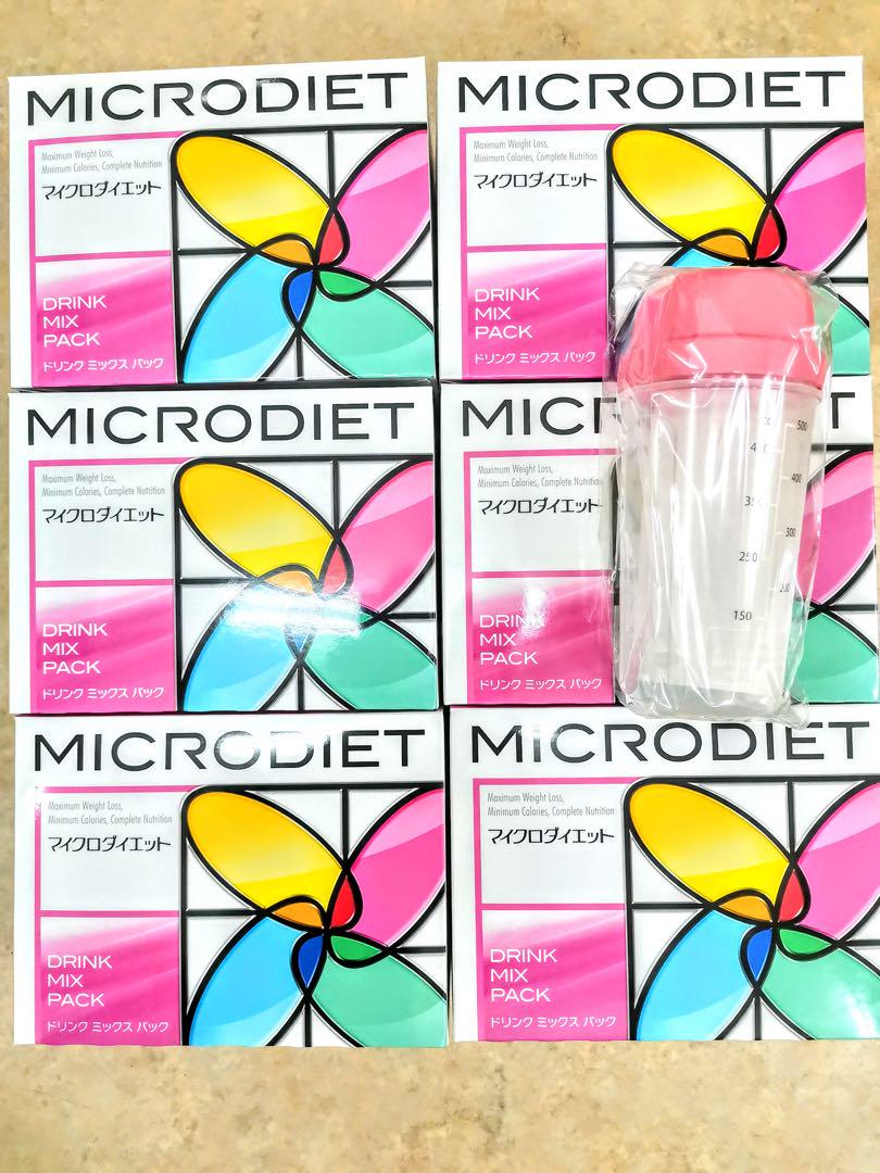 マイクロダイエット　ドリンク　ミックス　6箱 シェーカー付　新品未開封