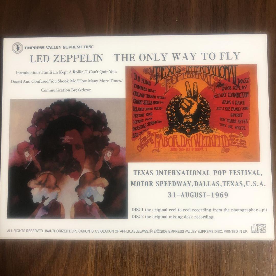 LED ZEPPELIN/ THE ONLY WAY TO FLY 1969 - メルカリ