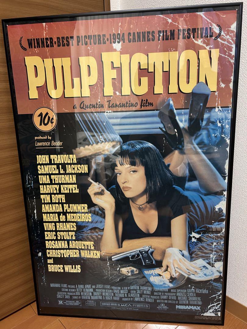 Pulp Fiction パルプフィクション　ポスターパネル‼️ 貴重大判‼️ Pulp Fiction｜パルプフィクション ポスター - メルカリ