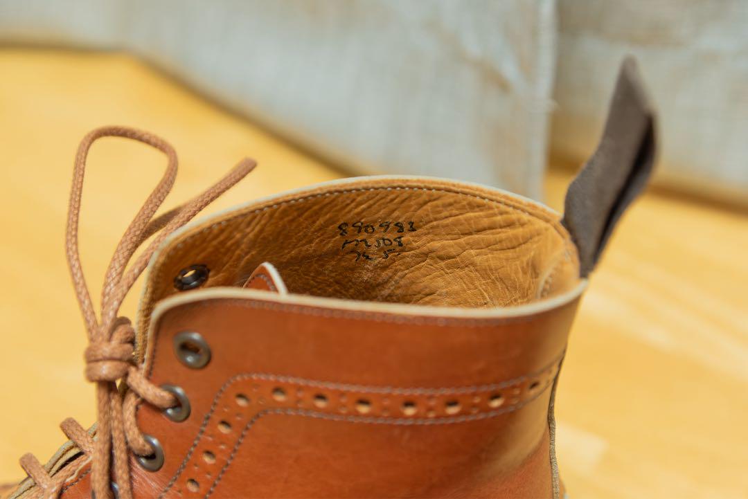 Tricker's トリッカーズ モールトン 箱・保存袋付き26.0cmメンズ