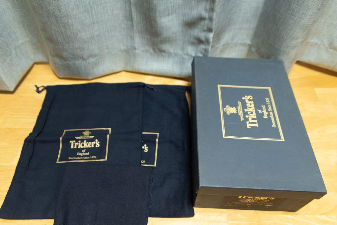 Tricker's トリッカーズ モールトン 箱・保存袋付き26.0cmメンズ