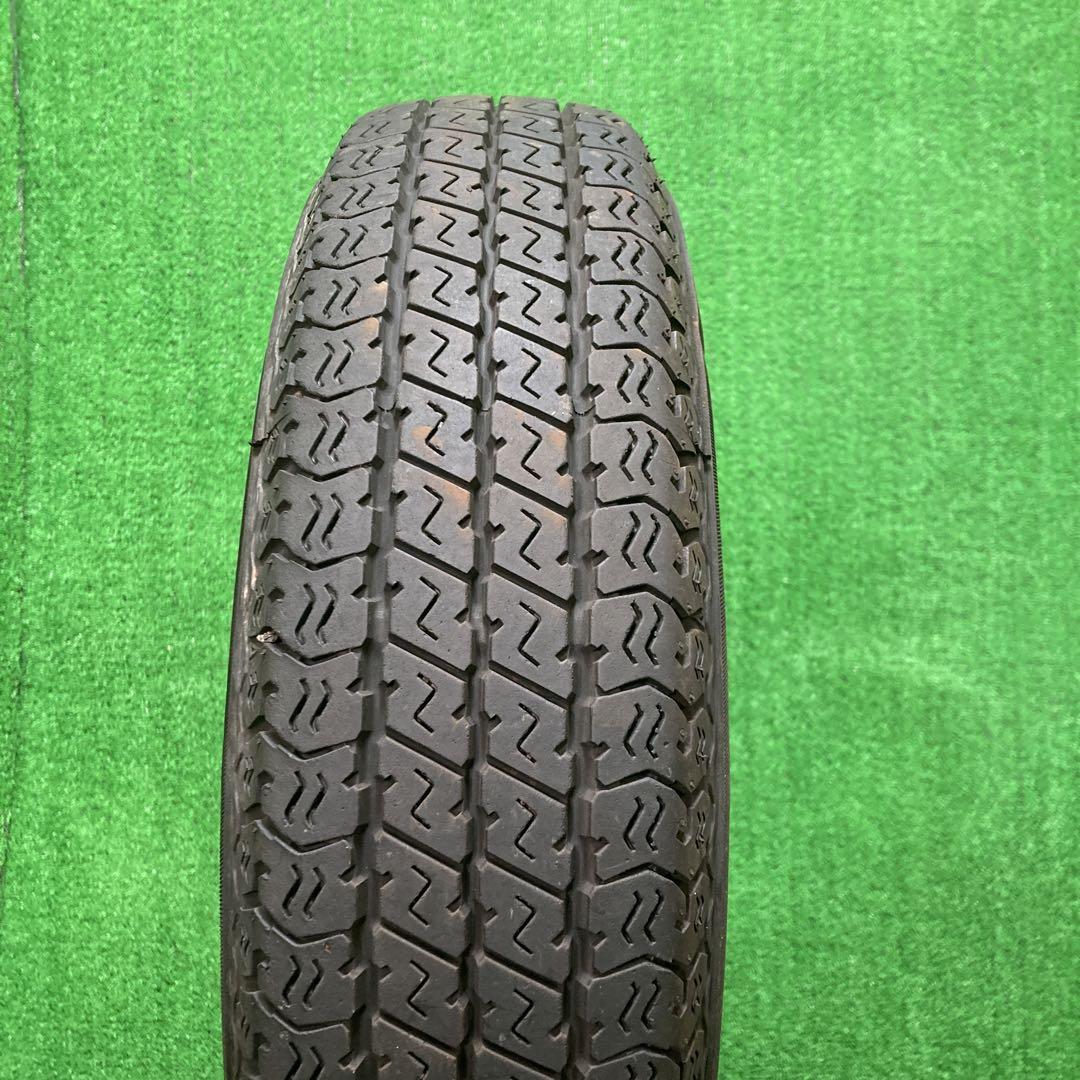 YOKOHAMA 145/80R12 LTサマータイヤ鉄ホイール4本