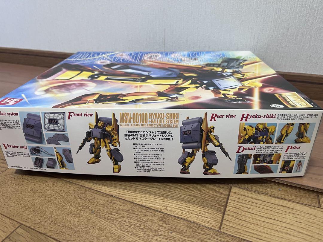 大流行中！ 未開封 MG 百式+バリュートシステムMSN-00100 HYAKU-SHIKI ロボット