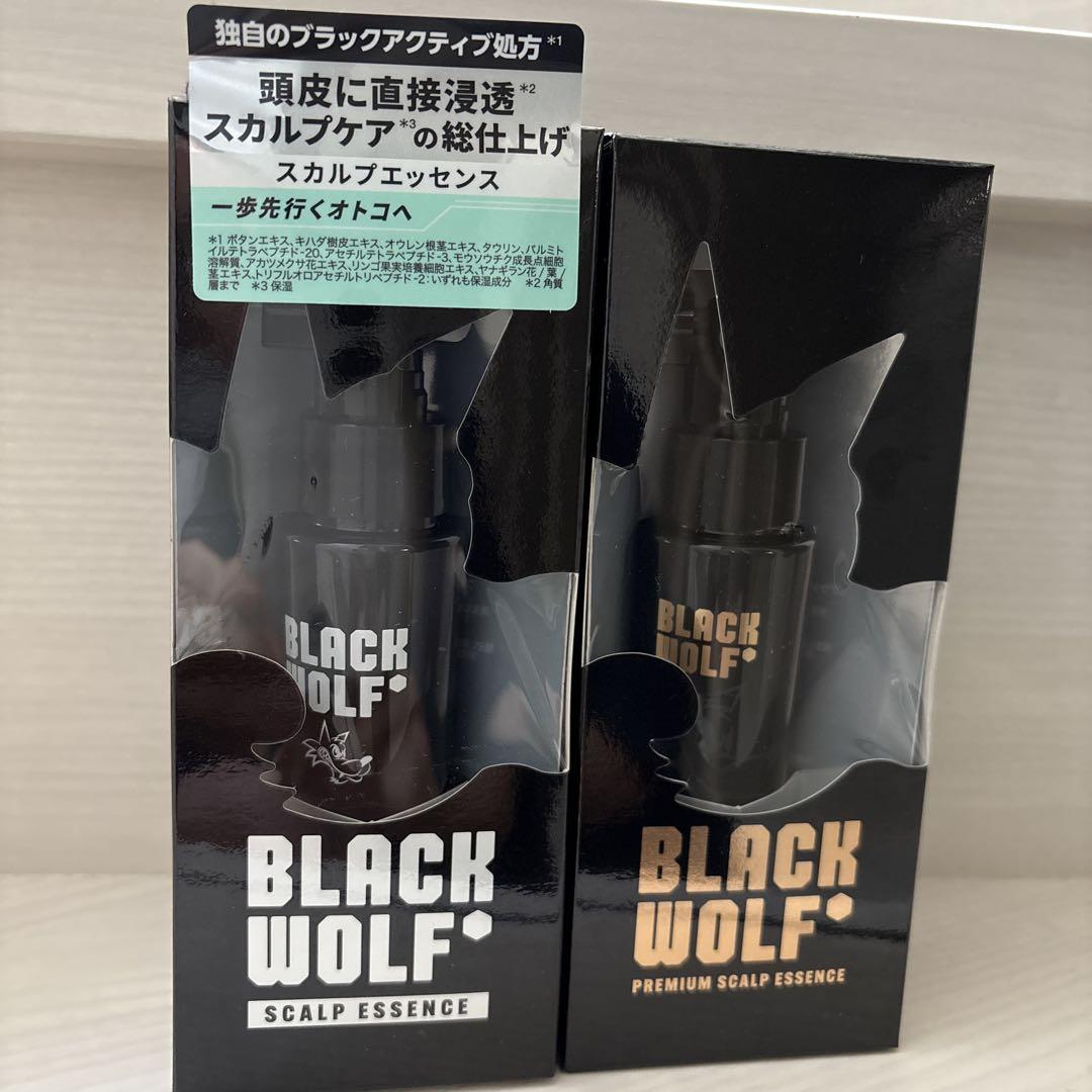 【新品・未開封】ブラックウルフ スカルプエッセンス 3本セット 新品・未開封】ブラックウルフ スカルプエッセンス 3本セット